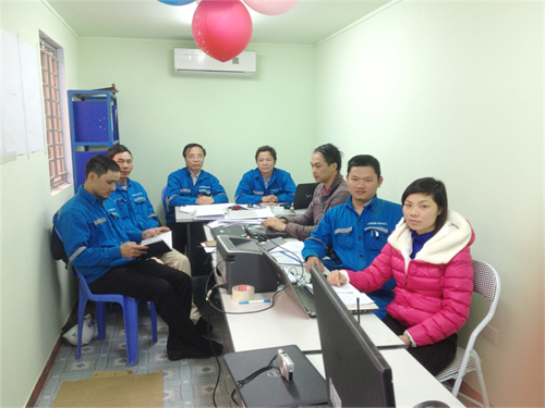 Giám đốc Công ty NSets thăm & làm việc với Ban Chỉ huy công trường DAP 2 - Lào Cai