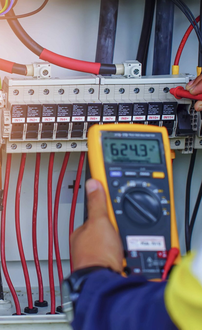 Wiring and Testing of Measuring and Electrical Equipment in Industry